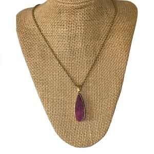 NIP Kinsley Armelle teardrop pendant necklace. Retail $45.00